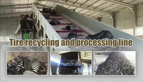 Ecotyre Reclaiming Machine Gearbox PLC Motor Rubber Recycling Plant